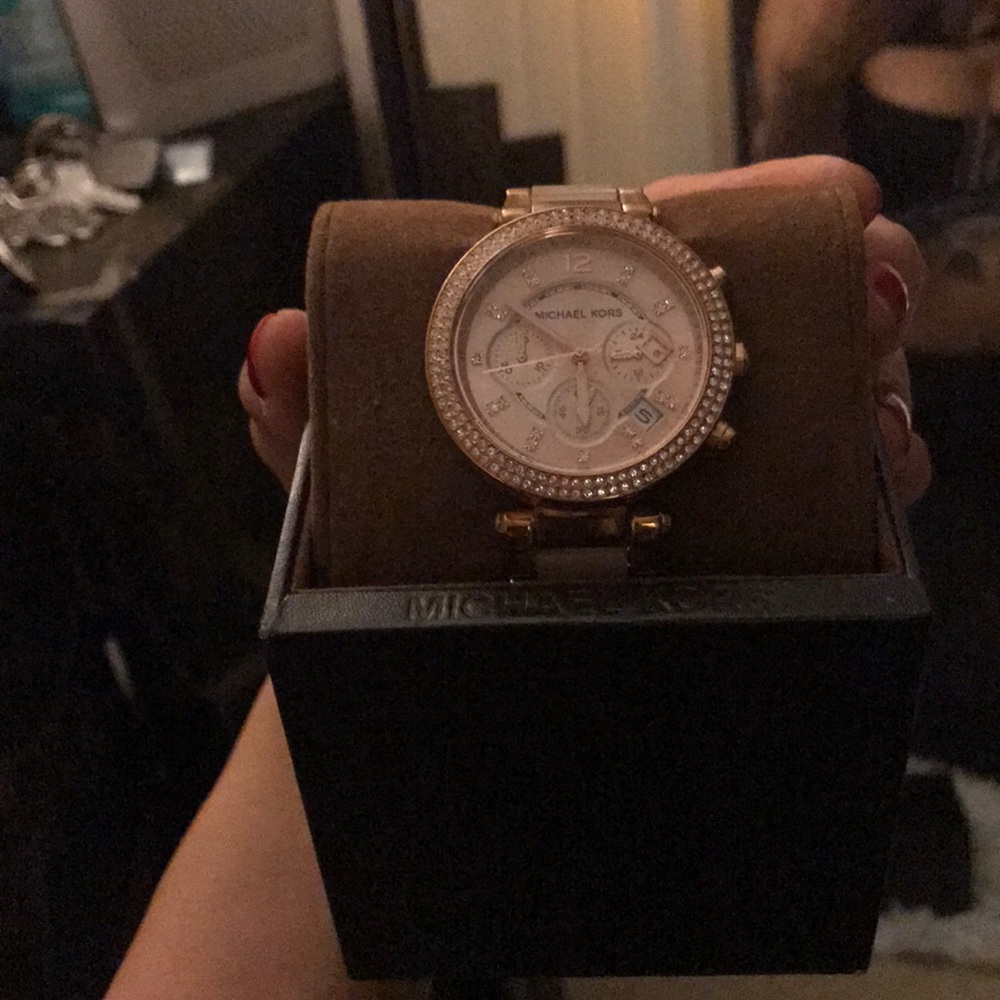 Rose Gold Michael Kohrs Watch